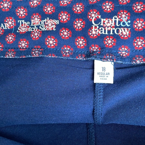 NEW Croft & Barrow Stretch Skort. 18 - Picture 6 of 7